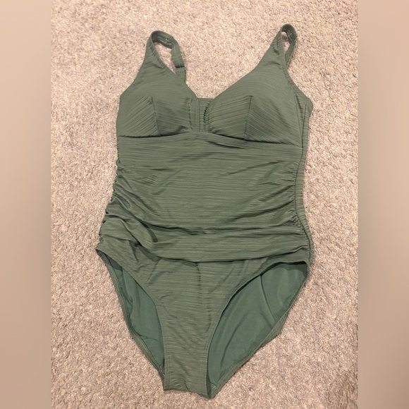 Artesands Woman's Aria Olive Gericault One Piece Swimsuit Multifit up, size 10 - Picture 3 of 5